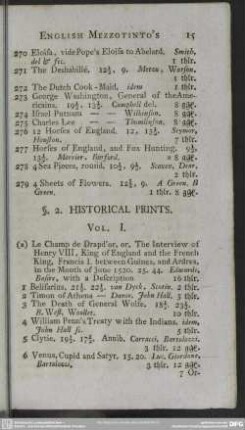 §. 2. Historical Prints