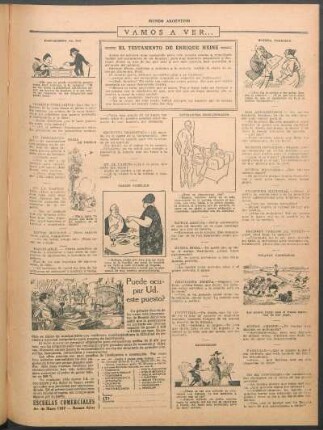 El testamento de Enrique Heine