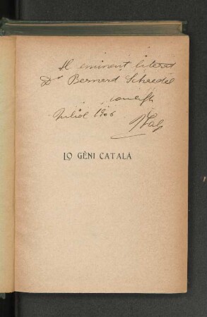 Lo gèni català