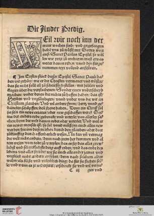 Die ander Predig