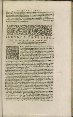 Secunda Pars Libri Ad Cuius Explicationem Antequam venitur