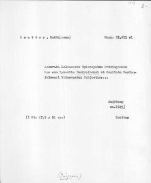 Alter Realkatalog (1501-1952), Teil Bayern, Burgrain. Burgrain - BSB Cbm Cat. 805(1 b Burgrain