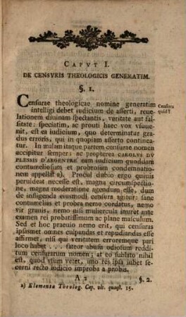 De Moderatione servanda in ferendis censuris theologicis