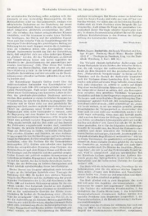 226-228 [Rezension] Walter, Eugen, Eucharistie