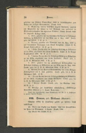 773. Deurer, geb. Vithens (Mariane)