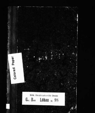 Hypothekenbuch von Bellwitz