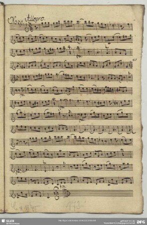29. Graun, Johann Gottlieb, Sinfonien, GraunWV A:XII:1 