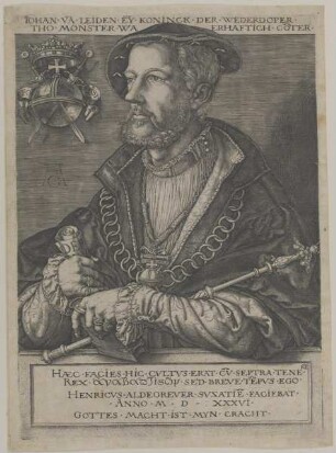Bildnis des Iohan va Leiden