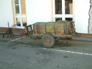 Spritzwagen im Museum