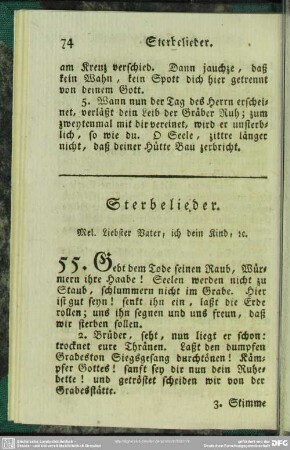 Sterbelieder