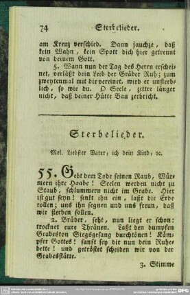 Sterbelieder