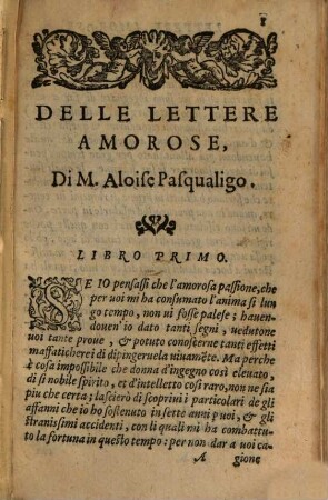 Lettere amorose