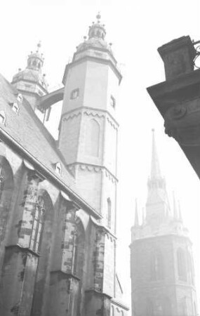 Halle: Türme der Marienkirche