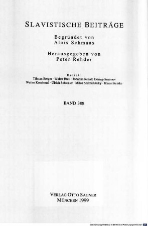 A. S. Puškin im Übersetzungswerk Henry von Heiselers : (1875 - 1928) ; ein europäischer Wirkungsraum der Petersburger Kultur