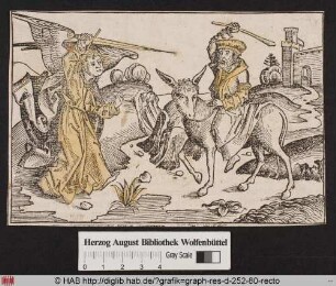 Balaam und der Engel.