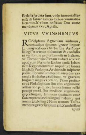 Vitus Winshemius
