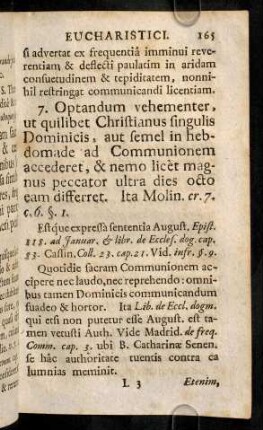 165-175, 7. Optandum vehementer, ut quilibet ...