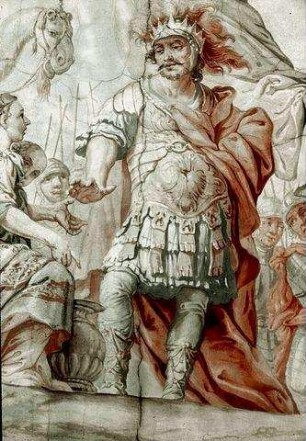 Ankunft der Königin von Saba bei Salomon