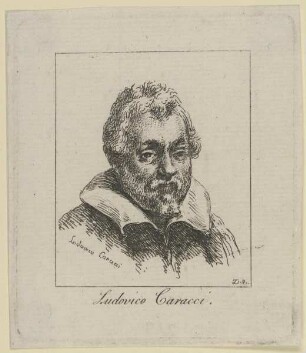 Bildnis des Ludovico Caracci