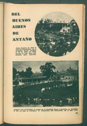 Del Buenos Aires de antaño - [Ilustración]