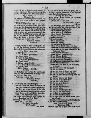 Nr. 29, Ausgabe vom 20. Juli 1844 [Titelblatt fehlt]