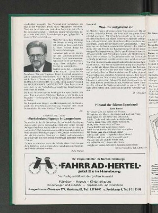 Hilferuf der Börner-Speeldeel!