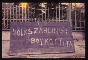 VOLKSZÄHLUNG: BOYKOTT: JA