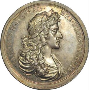 König Jakob II. und Königin Maria - auf Thronbesteigung