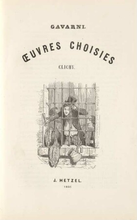 Gavarni. Oeuvres Choisies Clichy