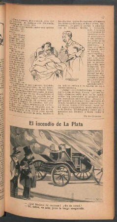 El incendio de La Plata - [Viñeta cómica]