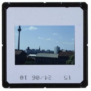 Berlin, Fernsehturm,Berlin, Rotes Rathaus,Berlin, Marienkirche,Berlin, Blick über Berlin-Mitte