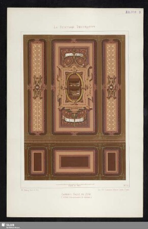 No. 17 Lambris Salle De Jeux (Genre Renaissance Moderne)