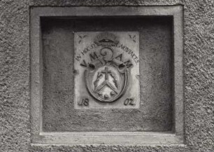 Wappen der Äbtissin Vizentia Marschner