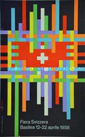 Plakat zur Schweizer Mustermesse in Basel