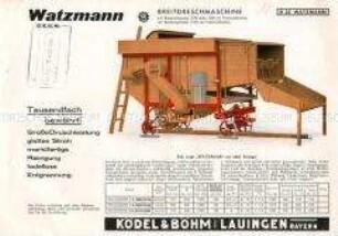 Breitdreschmaschine Typ "Watzmann"