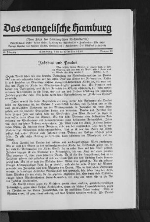Jakobus und Paulus