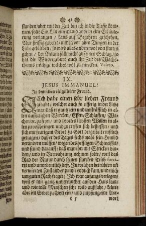 [Der IX. Brieff. - Der XVII. Brieff.]