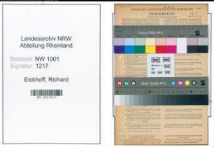 Entnazifizierung Richard Eickhoff, geb. 23.04.1904 (Friseurmeister)