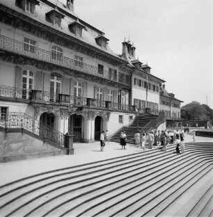 Dresden-Pillnitz. Schloß, Wasserpalais (1720-1725, M. D. Pöppelmann; 1788-1791, J. D. Schade)