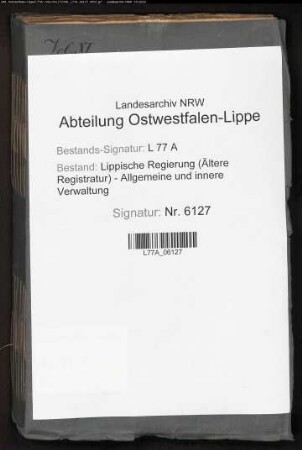 Taubstumme (Generalia), Bd. 11