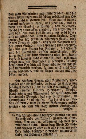 Die Reformation in Deutschland zu Ende des achtzehnten Jahrhunderts