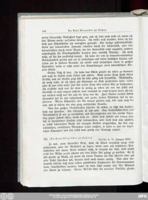 103. [An Graf Alexander zu Dohna.]