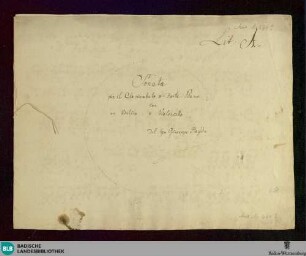 Trios. Excerpts - Don Mus.Ms. 664|1 : cemb, vl, vlc; c; Hob XV:13/1