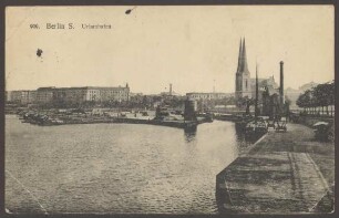 Ansichtskarte Urbanhafen und Melanchthonkirche