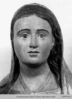 Thronende Madonna mit Kind