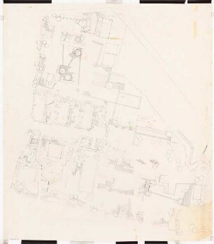 Wettbewerb Grüngestaltung Neu-Altona, Hamburg: Lageplan mit Gartenplan