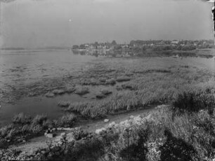 Flusslandschaft : Blick in Richtung Rüdesheim am Rhein
