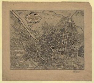 Grund.Riss der Königl:Preussischen Residenz=Stadt BERLIN, ...