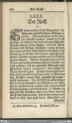 LXXX. Der Reiff
