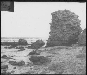 Kesarie [Cäsarea], Nordmole v. Süden 29/3 1909 Möller